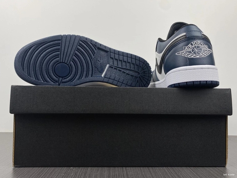 Dark Teal - Jordan 1 Low 553558-411 1109